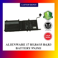 Dell Alienware 17 R5 Alienware 15 R4 Alienware 17 R4 Alienware 15 R3 9NJM1 11.4V 99Wh Replacement Ba