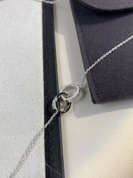 Cartier LOVE Necklace outlet 卡地亞雙環頸鏈