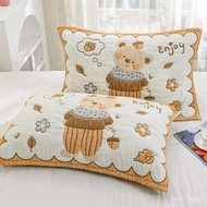 Puff Pillowcase - Cartoon Design | 52x78 Inches | Cotton Thick | Ideal for Dormitories