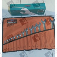 WIPRO 14-piece Spanner Set 8-32 mm Satin/ 14-piece Spanner Set Size 8-32 mm