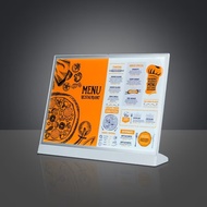 ultra Slim Acrylic Frame Led Magnetic A3 Thick Backlit Menu Boards Tabletop Led Sign Holder Light up