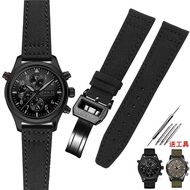 2023 New☆☆ Nylon canvas watch strap suitable for IWC pilot Portugal Portofino Longines Concas men's accessories