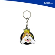GANTUNGAN Ancol Dufan Love Character Rubber Keychain | Official Merchandise