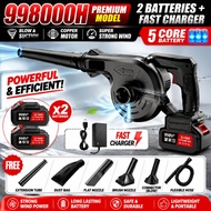 Vacuum 2 in 1 Blower Vacuum Cleaner Leaf Blower Wind Blower Dust  998Vf Electric Cordless Air Blower