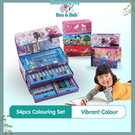 54 in 1 Drawing Coloring Stationery Gift Set for Kid children Birthday Ch ristmas Present