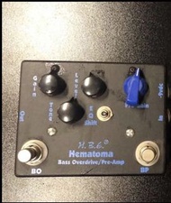 Hematoma H.B.E Bass overdrive/Pre-amp pedals
