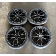 Rays 57 Valkyrie 17 Inch Sport Rims Original Halfcut Japan