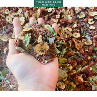 Trà Gạo Lứt - Trà Hoa Ngũ Cốc 6 vị gồm gạo lứt đậu đen đậu đỏ lá dứa hoa nhài lá sen rang củi Hạ Thổ