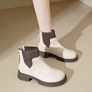 【Free shipping】boots for women boots for women with heels korean boots with heels ankle boots for wo