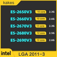 Intel Xeon E5-2650V3 2660V3 2680V3 2670V3 2680V3 2690V3ชิปหลวม2011ขา CPU ชิป