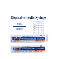 syringe  1ml 6mm 31G