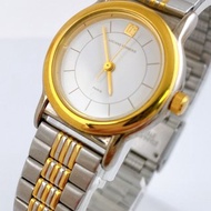 CITIZEN LUCIANO FORNERIS PARIS 女錶 石英 1032-344677 已換電池 白色 手錶 古董錶