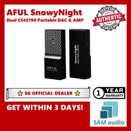 [🎶SG] AFUL SnowyNight (Snowy Night) Dual CS43198 USB Lossless Stable Transmission Portable DAC &amp; AMP