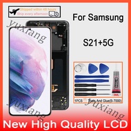 AMOLED TFT For Samsung Galaxy S21+ Plus 5G LCD Display Touch Screen With Frame Replacement