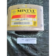 CS HINO FRONT BRAKE LINING 5" X 8 HOLE 2308-354620P MINTYE BRAKE SYSTEM