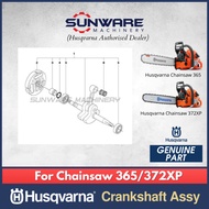 HUSQVARNA 365 372XP Chainsaw - Crankshaft Assy (Original Spare Part)