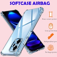 Soft Case Silicone Redmi Note 13 Redmi Note 13 Pro Redmi Note 13 Pro Plus Clear Transparent Airbag Anti Crack Thick