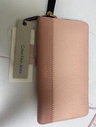 Calvin Klein long wallet銀包