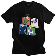 Hunter X Hunter Men T Shirt 100% Cotton Hxh Tees Round Neck Short-Sleeve Novelty Tshirt Gift