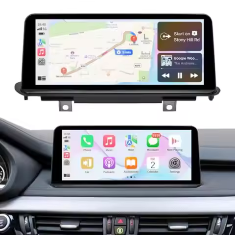 Wireless CarPlay/Android Auto Touchscreen for BMW X5/X6 F15/F16/F85/F86 2014-2016 NBT System: 10.25-