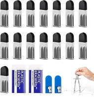 150 pieces compass refill, refills for compass refills 2 mm 2B for compass and mechanical pencils, w