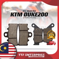 KTM DUKE 200 / 250 / 390 DISC BRAKE PAD (FRONT/REAR) DUKE200 DUKE250 DUKE390