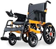 Fashionable Simplicity Wheelchairs Smart Electric Wheelchair Lightweight Folding Folding Scooter Elderly People With Disabilities Automatic Power Folding Chair 30 Km / 20 Km (20Km)