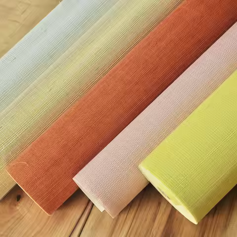 Free Sample MY WIND Grasscloth Wallpapers Luxury 100% Real Natural Material Safety Innocuity 3d Wall