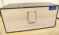 全新玻璃咖啡杯一對 Villeroy & Boch x Miele Latte Macchiato Mugs (NEW)
