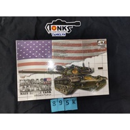 M60a3 1/35 battle tank assembly kit