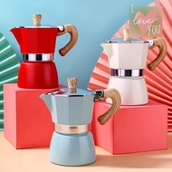 ( PRO+++ ) โปรแน่น.. Moka Pot กาต้มกาแฟสดพกพา หม้อต้มกาแฟ ทรงแปดเหลี่ยม หูจับลายไม้ ราคาสุดคุ้ม เครื่อง ชง กาแฟ เครื่อง ชง กาแฟ สด เครื่อง ชง กาแฟ แคปซูล เครื่อง ทํา กาแฟ