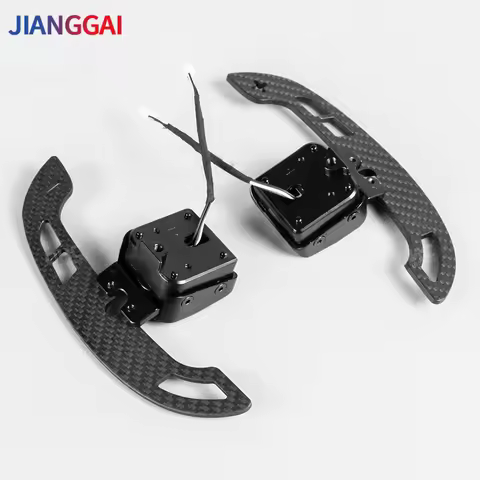 Magnetic Carbon Fiber Steering Wheel Paddle Shifters Extension For Audi Audi B9 Series A3 A4 A5 Q2 Q
