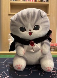 可愛吸血鬼造型貓咪毛公仔