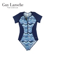 Guy Laroche ชุดว่ายน้ำ วันพีซ (One piece) เสื้อแขนสั้น กางเกงขาเว้า กีลาโรช GPL1031