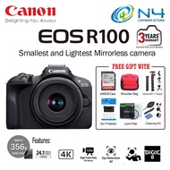 Canon EOS R100 Mirrorless Camera with 18-45mm Lens ,R100 BODY Only [READY STOCK]