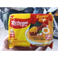 RICHEESE NOODLES fried cheese ramen and soup level 0/3/5