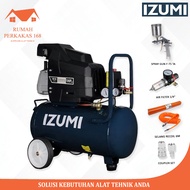 PAKET HEMAT KOMPRESOR ANGIN DD1024 IZUMI 1HP 24L COMPRESSOR IZUMI