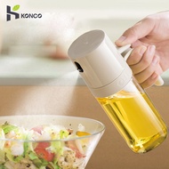 Konco  High borosilicate glass oil sprayer oil storage bottle kitchen Liquid condiment dispenser Olive Oil container BBQ Baking oil bottle 250ml
