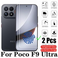 For Poco F9 Ultra 1-2 Pcs Transparent Tempered Glass Screen Protector For Redmi Note 17 Poco F9 Pro 