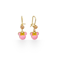 Hyl Jewelry 477E Anting Titanium Anak Anti Karat Karat Dan Luntur Tidak Selamanya Emas Bayi Muda Asl
