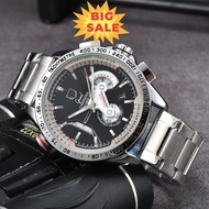 Fashion 6-Hand Multi-Function CARRERA Quartz Chronograph Running Second Men's Watch