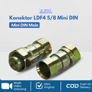 Ldf4 Mini DIN Male Connector Cable Heliax 5/8 1/2"R 1 Minidin - KN099