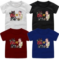 SKIBIDI DOP DOPP vs SKIBIDI speaker tops for girls and boys aged 1-12 years old, adult/, viral S-5XL