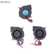 [WoodAron] DC 5V 12V 24V 5015 Turbo Fan Blower Extruder Radiator Diameter 5CM High Speed Cooling Cen
