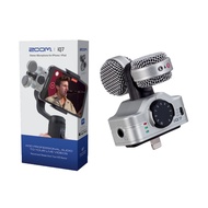 Zoom iQ7 Mid-Side Stereo Microphone for iPhone / iPad with Lightning Connector