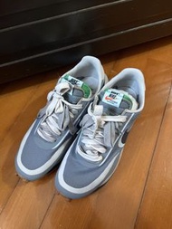 Nike Sacai Clot Vaporwaffle 灰色運動鞋 US9.5