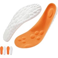 InsoleX | Pairs of 2 Footstr Insoles for Kids Youth, Arch Support & Shock Absorption, 4D Elastic Clo