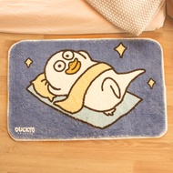 พรมกันลื่นในห้องน้ำ Xiao Liu Duck ดูดซับน้ำ กันเปื้อน สำหรับประตูบ้าน พื้นรองเท้าในห้องน้ำ พรมหน้าปร