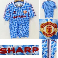 JERSEY RETRO CLASSIC MU AWAY 1991 / 1992 91/92 GRADE ORI