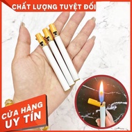 HỘP QUẸT _BẬT LỬA HÌNH ĐIẾU THUỐC LÁ NHỎ GỌN ĐỘC LẠ (GAS ĐÁ RÃNH TAY) - (XÀI GAS)